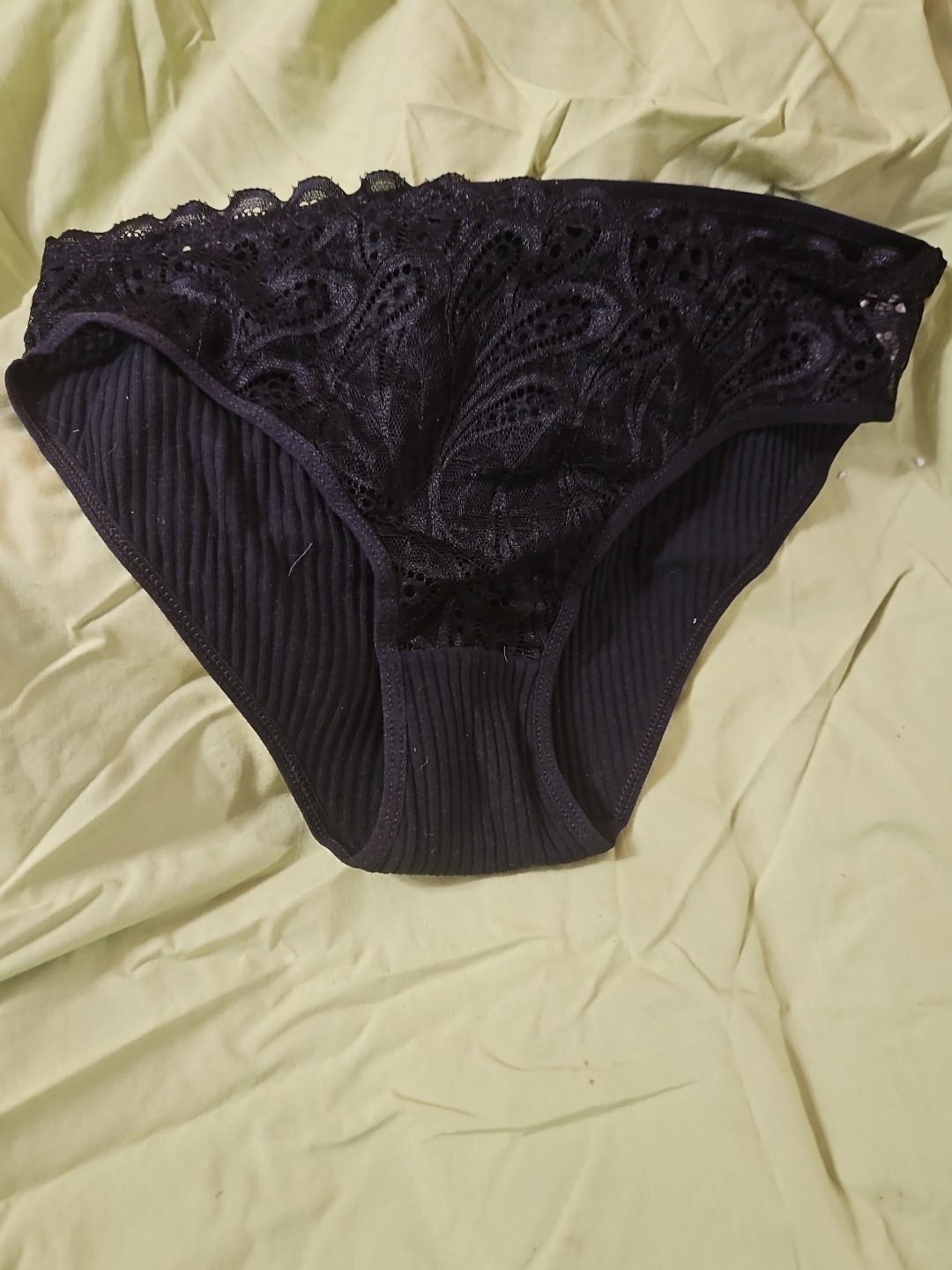 5 Pair Large Women’s Panties Assorted Colors Hipster Cut Lace Front