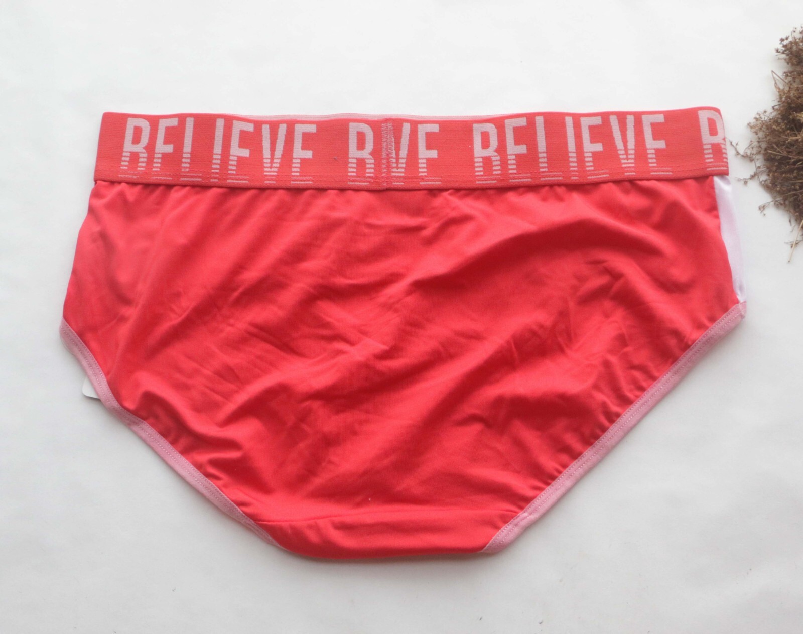 Women Sexy Briefs Smooth Bikini Underwear Hipster Panties knickers Red XS-M-L
