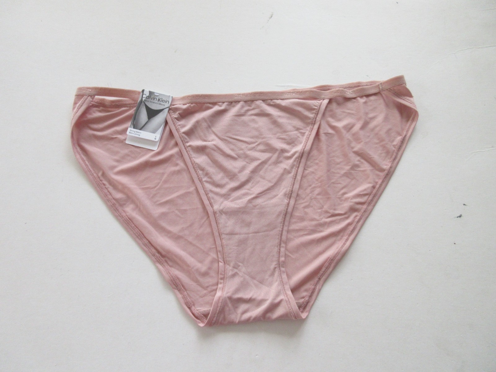 Calvin Klein Ideal Micro String Bikini QD5176 XS, M, L MSRP $15.00 NWT