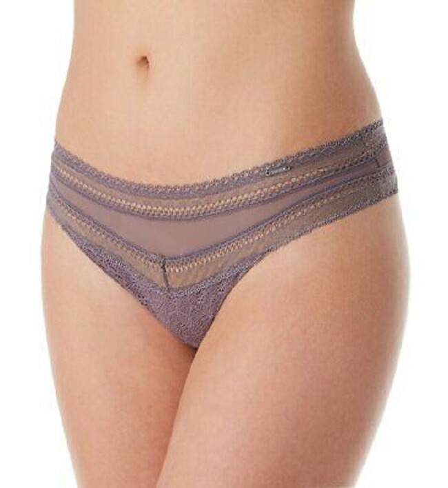 CHANTELLE 3689 FESTIVITE BRAZILLIAN Bikini Panty ~ TAUPE ~ XL ~ NWT $40