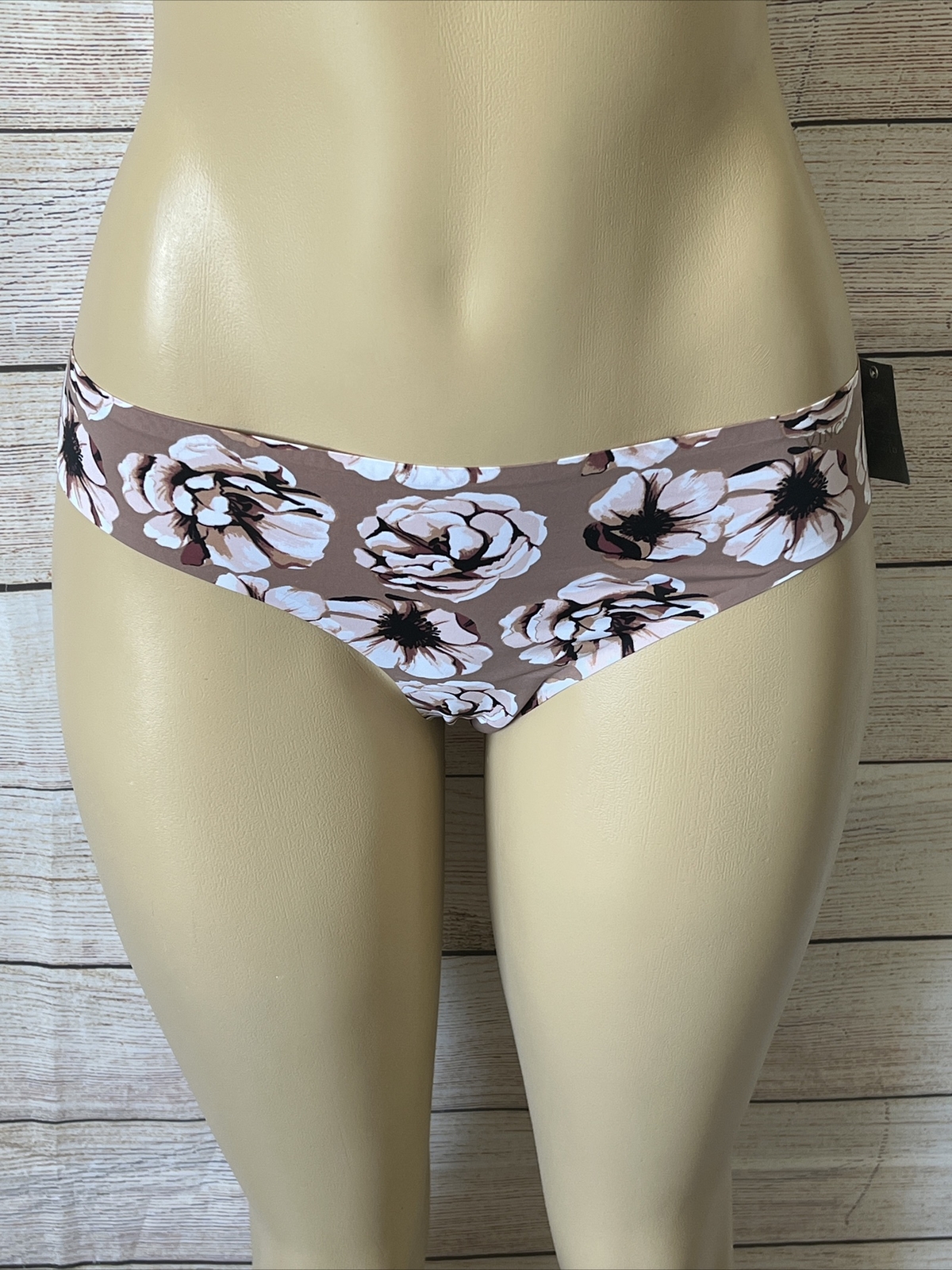 Vince Camuto Brown Floral Panty NWT Size XL