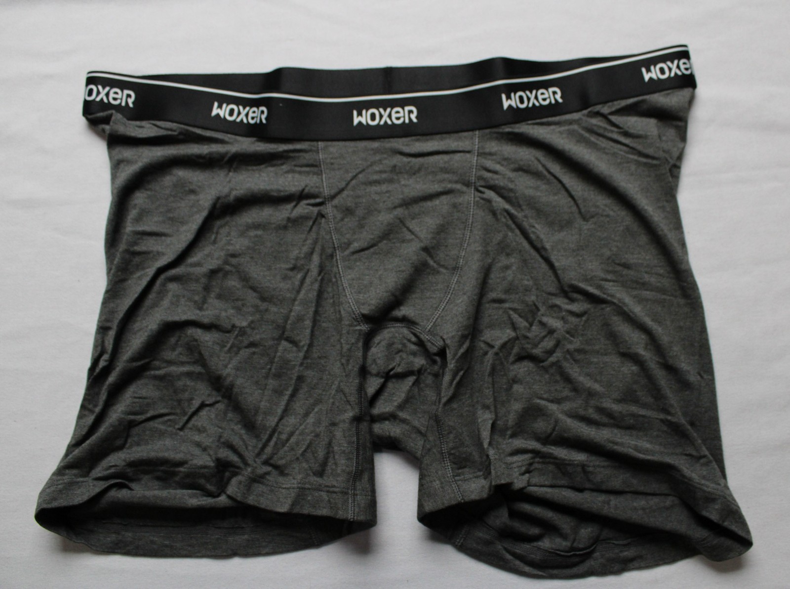 Woxer Women’s Baller 2.0 Mid-Rise Boxer Briefs DH3 Charcoal Heather 3XL NWT