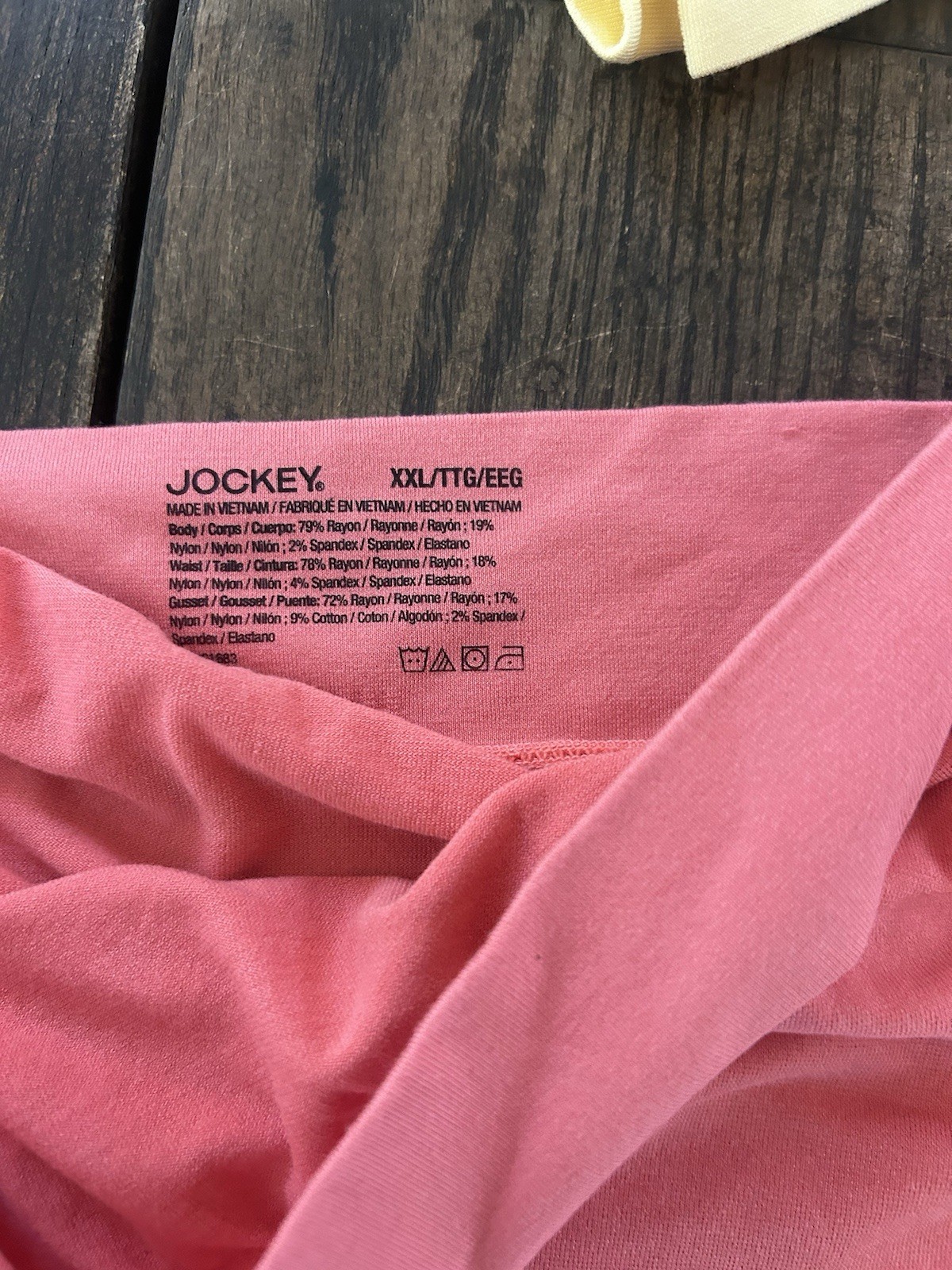 3 Jockey Womens Boy shorts Sz XXL Underwear Panties Seam Free Comfort Waistband
