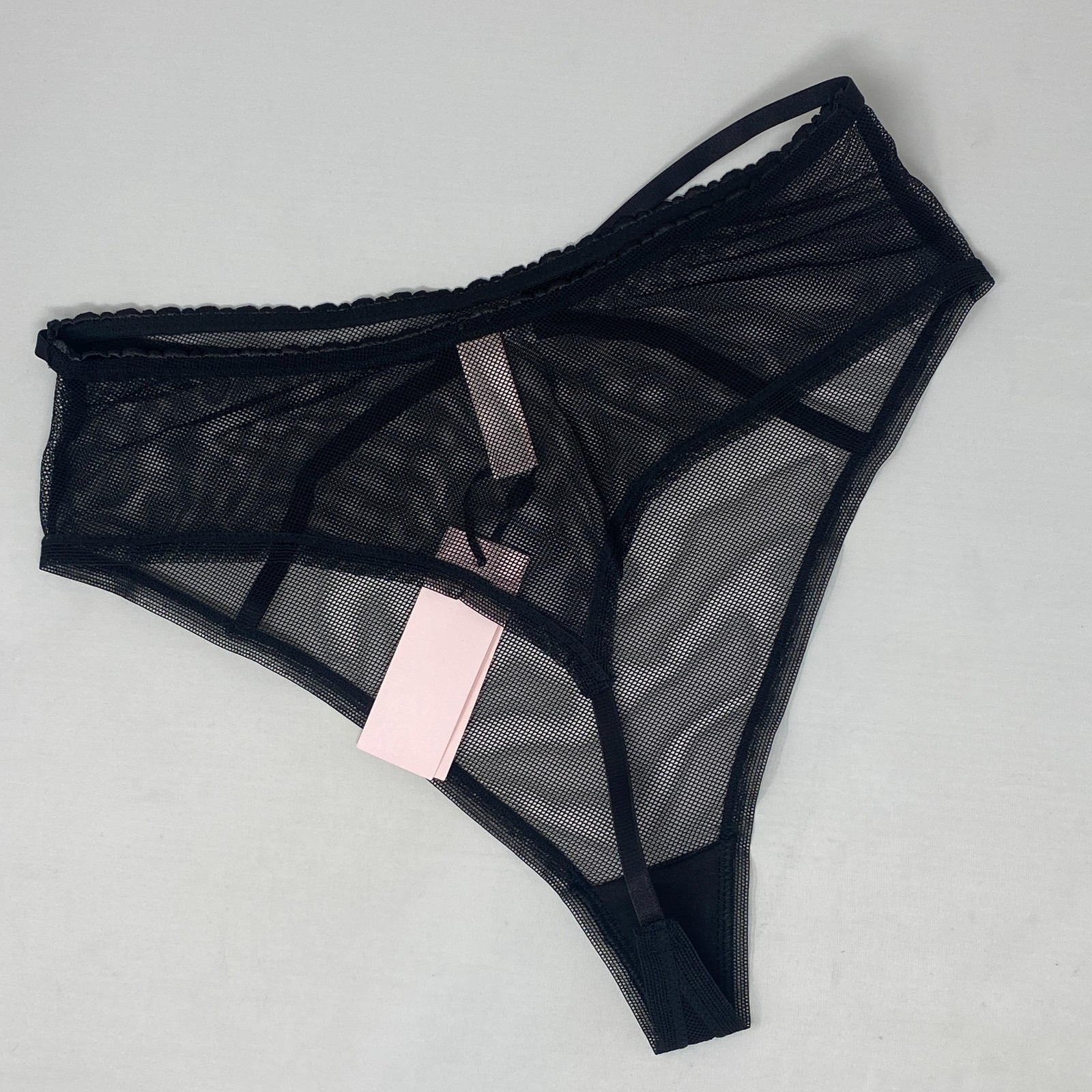 Agent Provocateur Aiden Black High Waist Thong AP3 Medium NWT