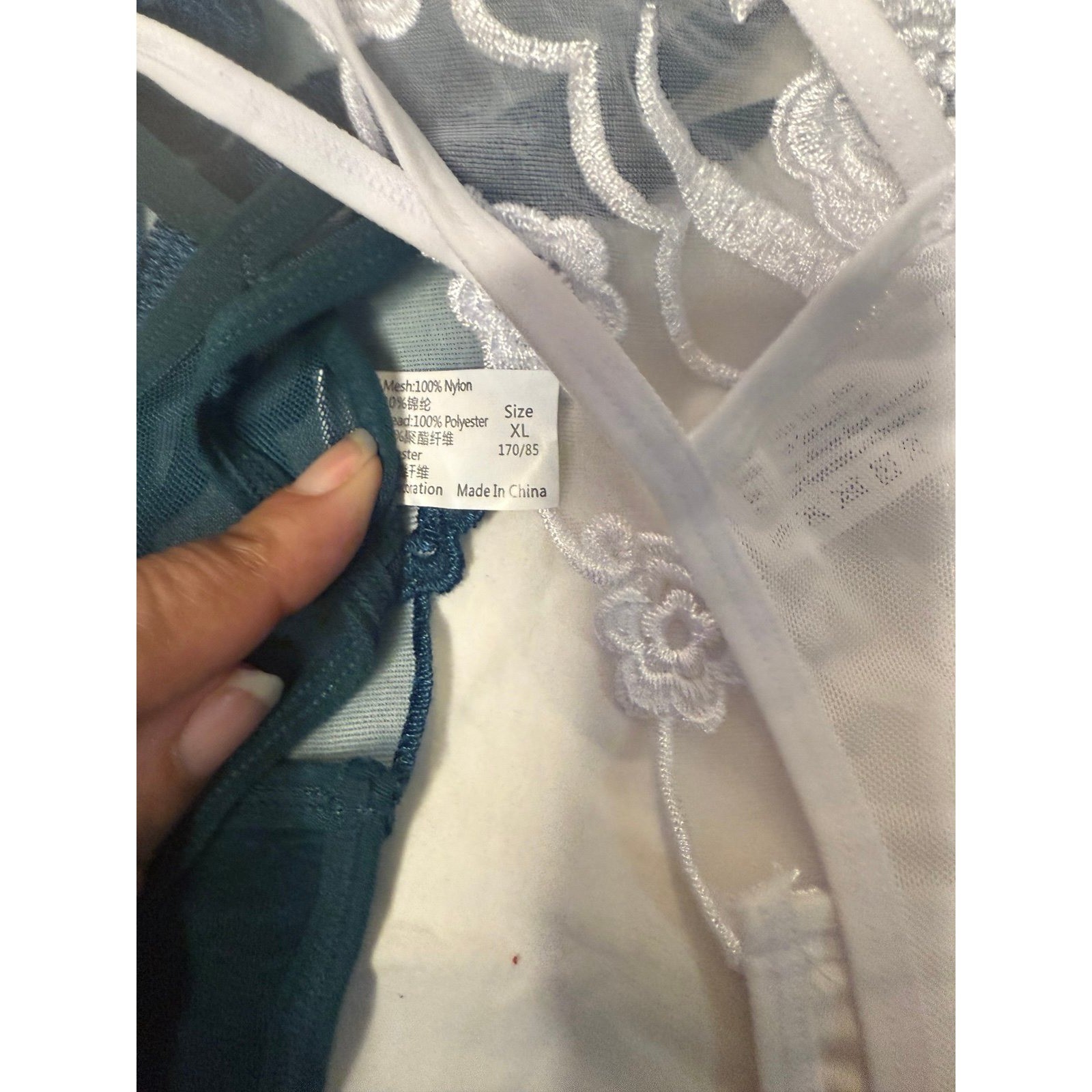 3 pair of xl thongs. Beautiful floral pattern date night colorful intimate sexy