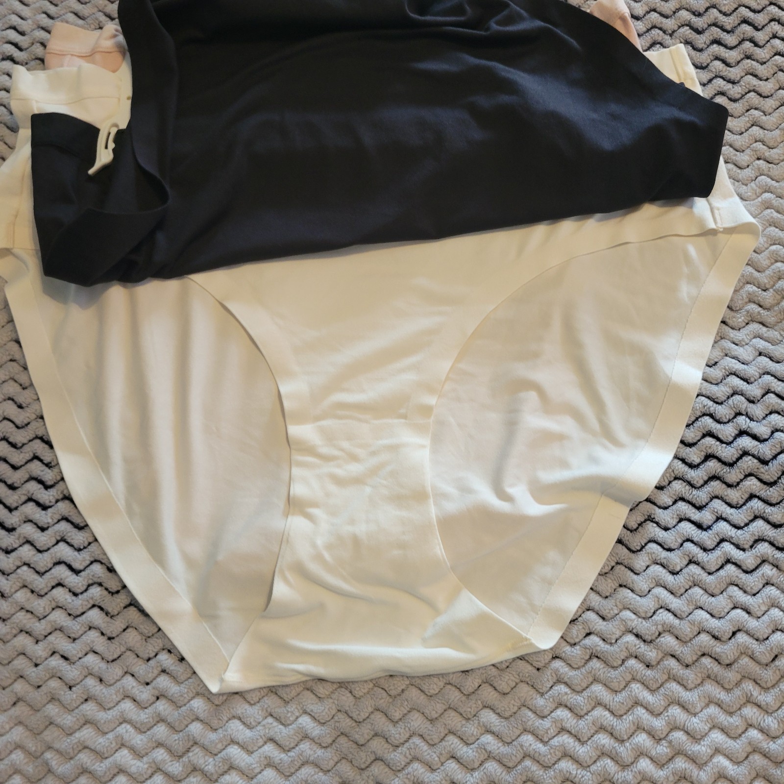 Tranquil & True Womens Size 1XL High Cut Brief Seamless Microfiber 3 Pack
