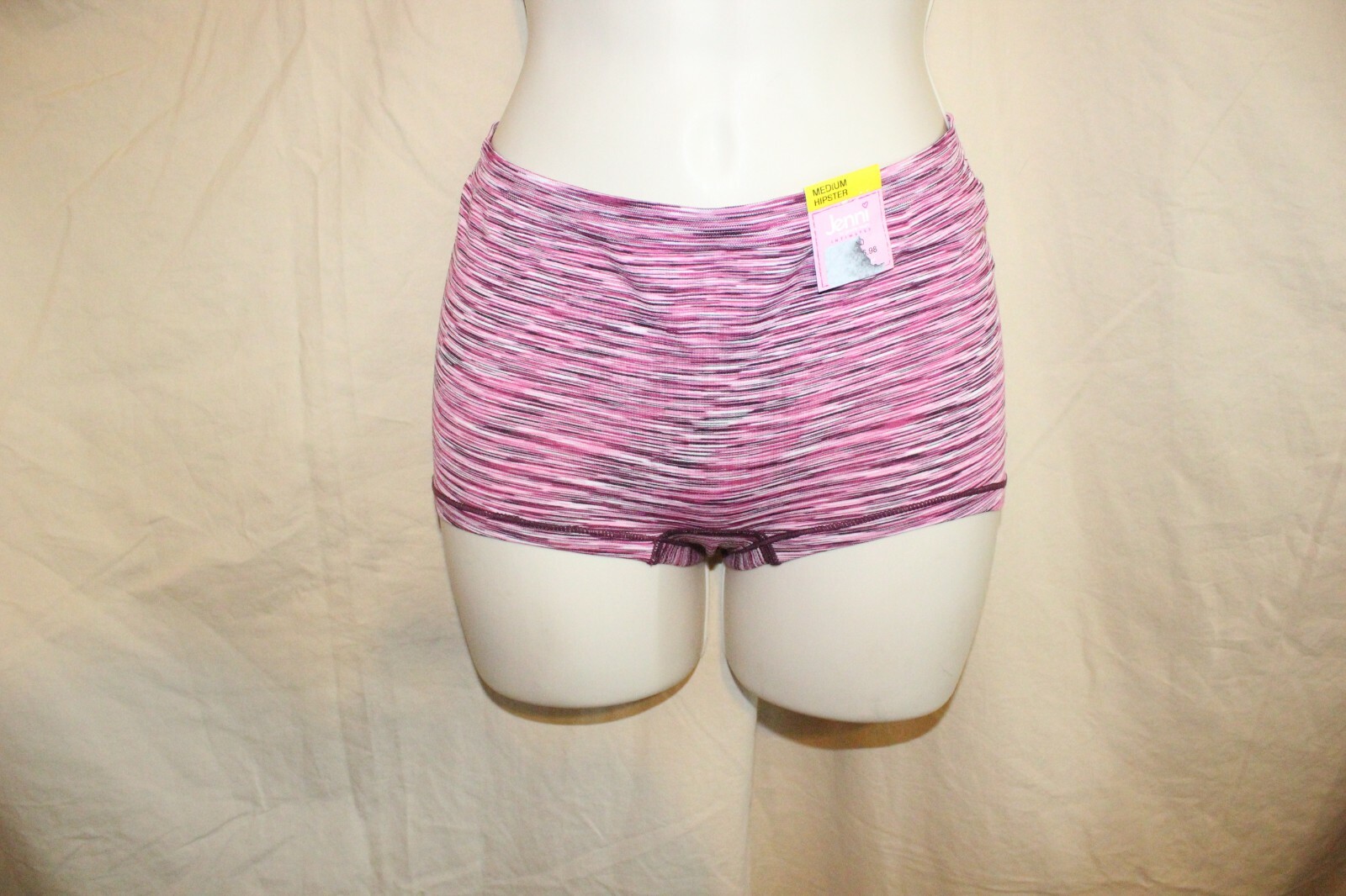 Jenni by Jennifer Moore Intimates Hipster Medium M Berry Space Dye 9176006 $8.00