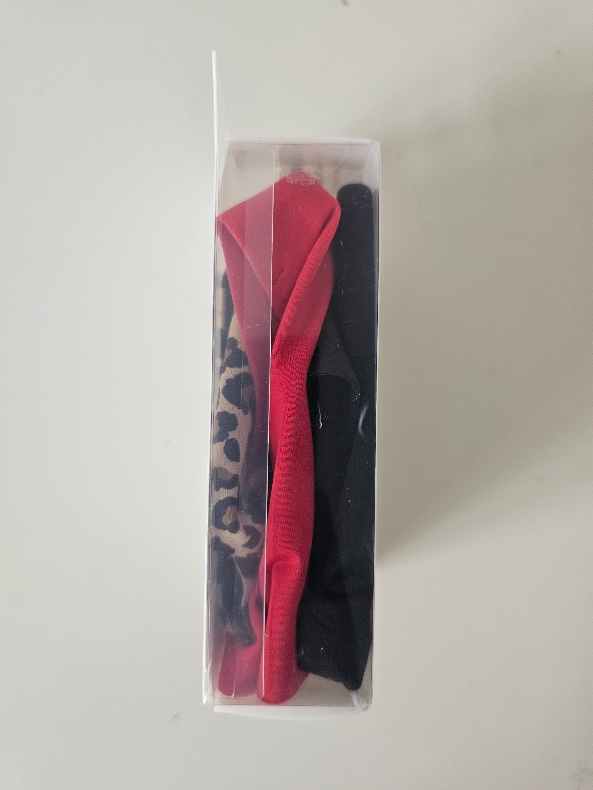 NWT LULULEMON Black Red Leopard Smooth & Invisible InvisiWear MR Thong 3 Pack S