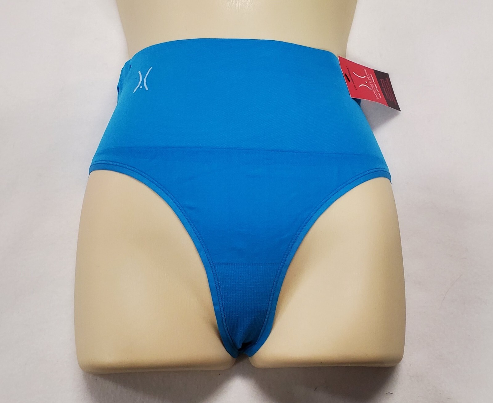 Yummie * Women’s Seamless Shaping THONG * High Waisted -Blue Panty – New w/Tag
