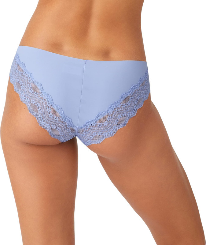 b.tempt’d Women’s B.bare Cheeky Hipster Underwear (Purple Impression, X-Large)