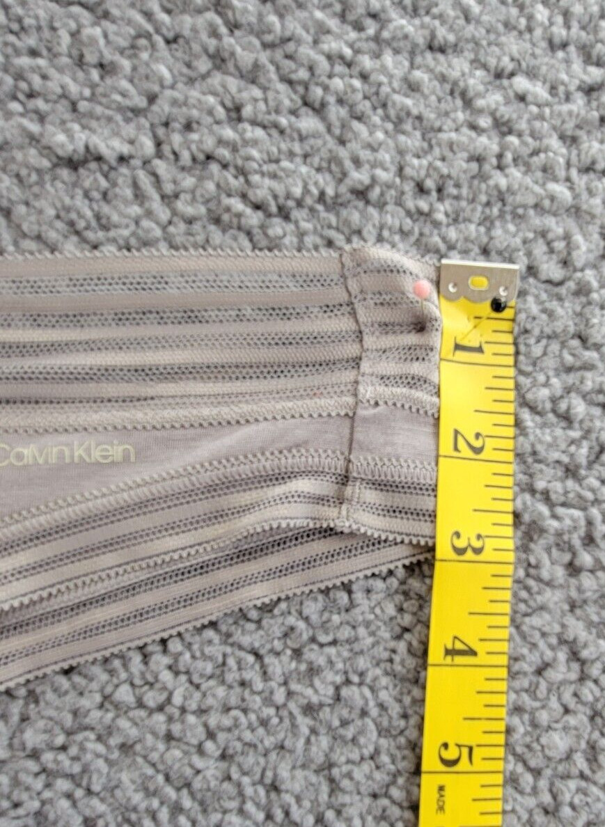 Calvin Klein Ultra Soft Modal Thong Women’s L Satellite Elasticized Waistband