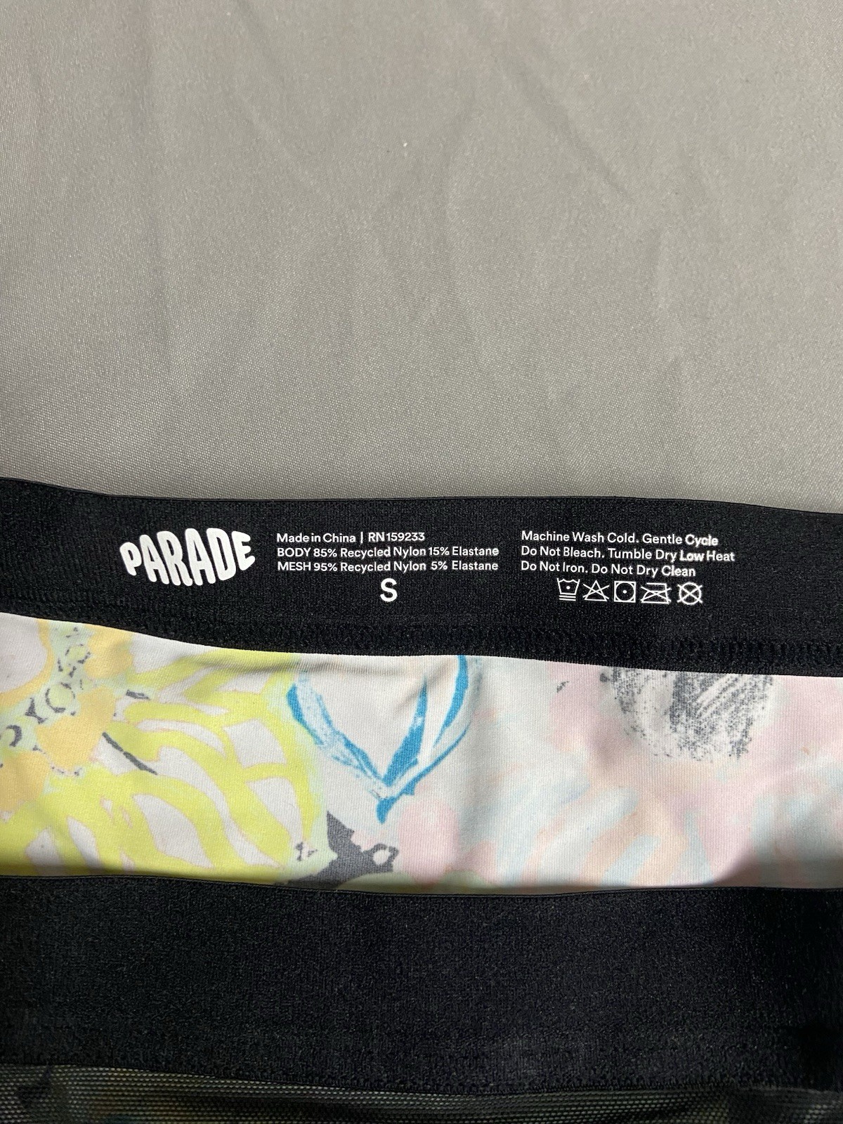 NWT Parade Midnight Garden Bikini Brief Size Small