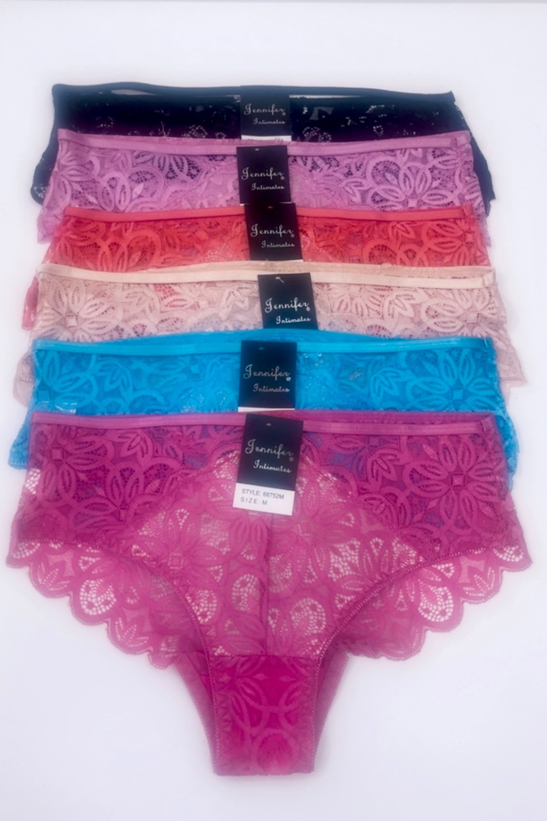 6-12 Bikini cheeky Hipster WOMEN’S Lace UNDERWEAR PANTY Panties Undies 8752 S-XL