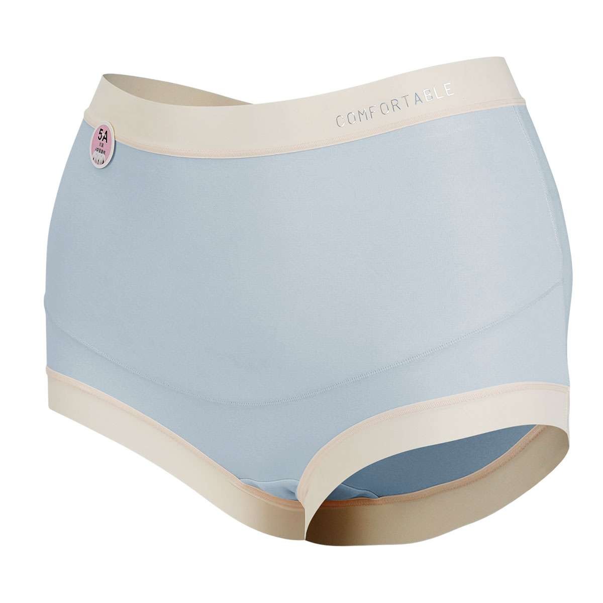 4 PCS Womens Tummy Control Panties Menstrual Underwear Briefs High Waist Pants