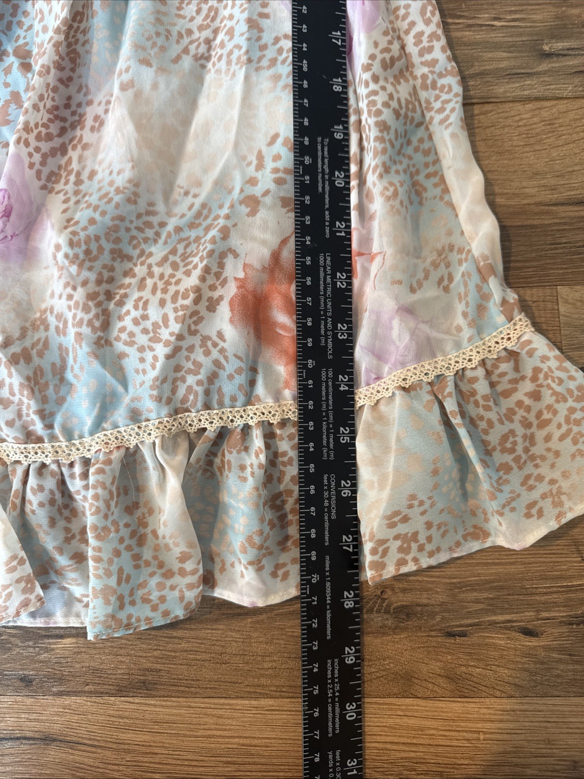 Jessica Simpson Roses Nightie & Thong 34B S NWT Sexy Cottage Core Underwire