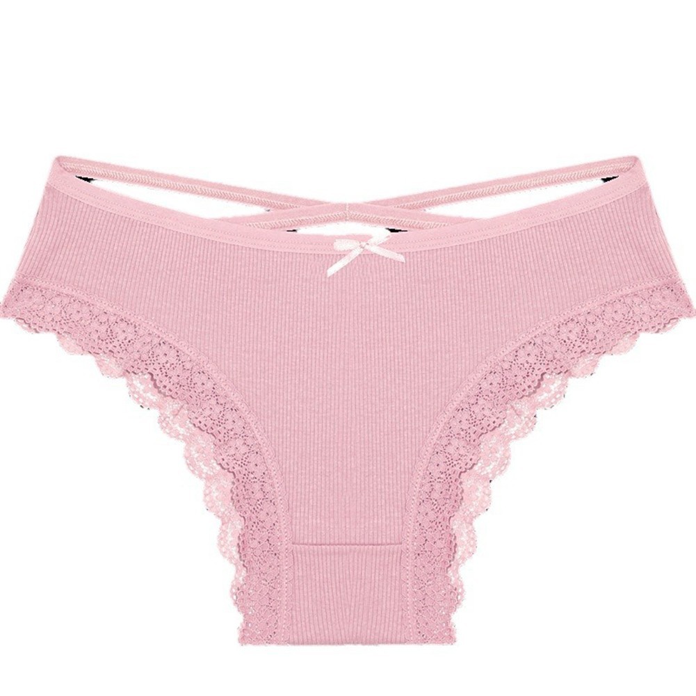 Lace Edged Underwear Triangle Pants For Daily Wear Applicable For Women