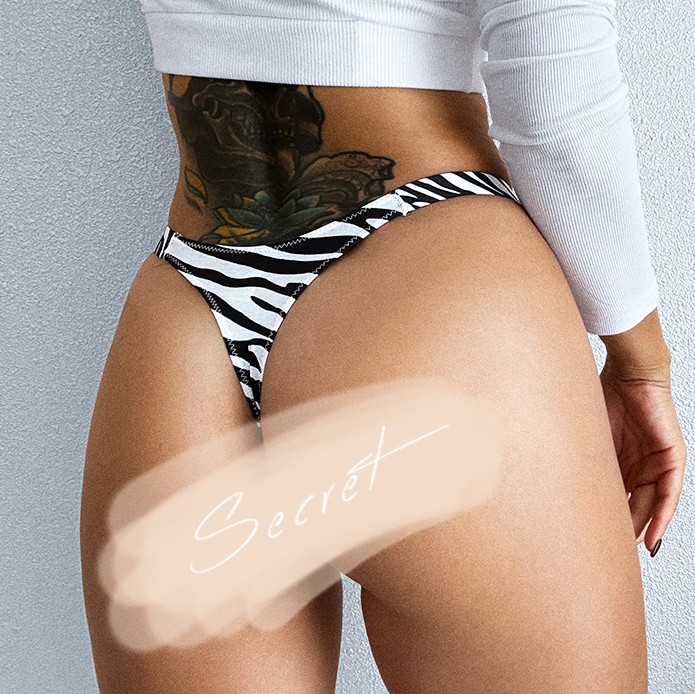 Pack Of 3 Sexy Womens Cotton Panties Thongs Briefs Low Rise Underwear Lingeries