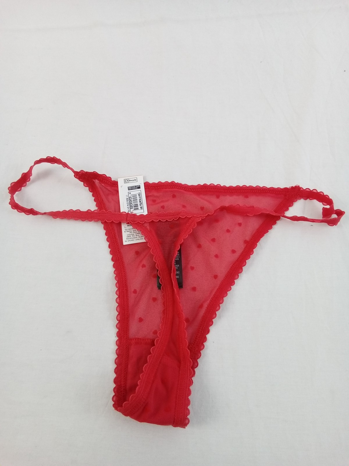 M&S 15pcs Bundle Underwear Size S 8-10 Red Leopard Thong Beige Brazilian New