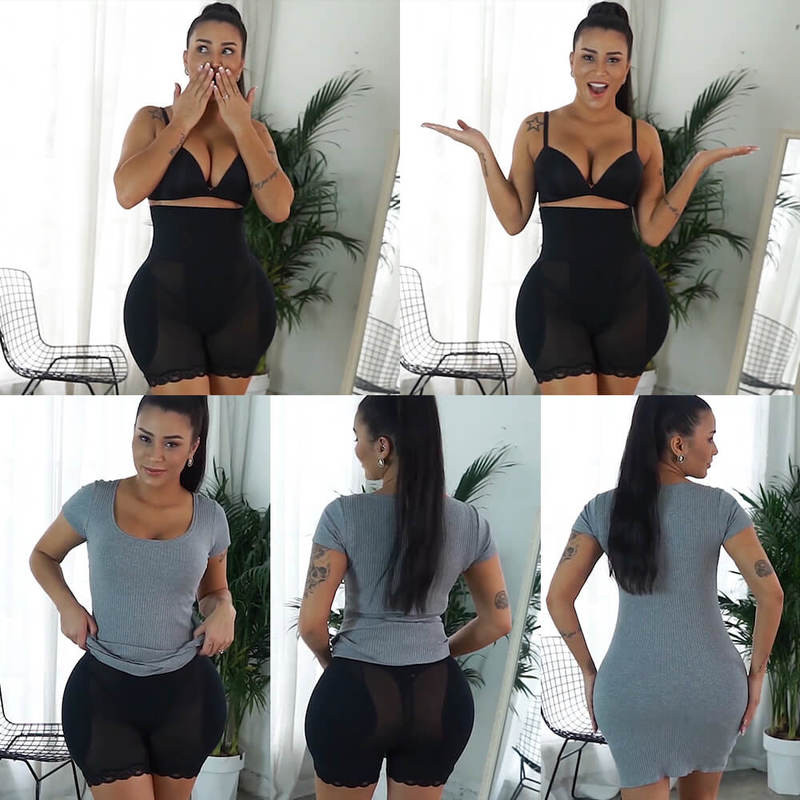 Crossdresser Hip Enhancer Padded Underwear A Little Fake Ass Khloe Shaper Girdle