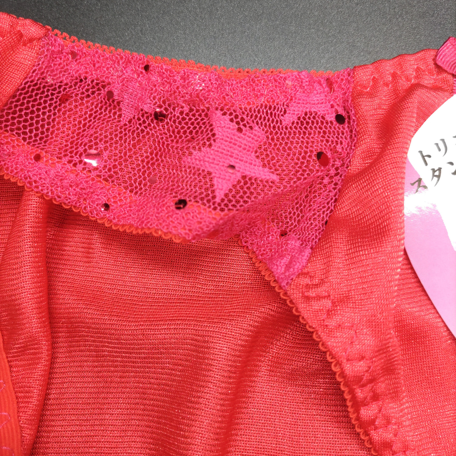 US SIZE L SHINY NYLON TRICOT PANTIES from Japan