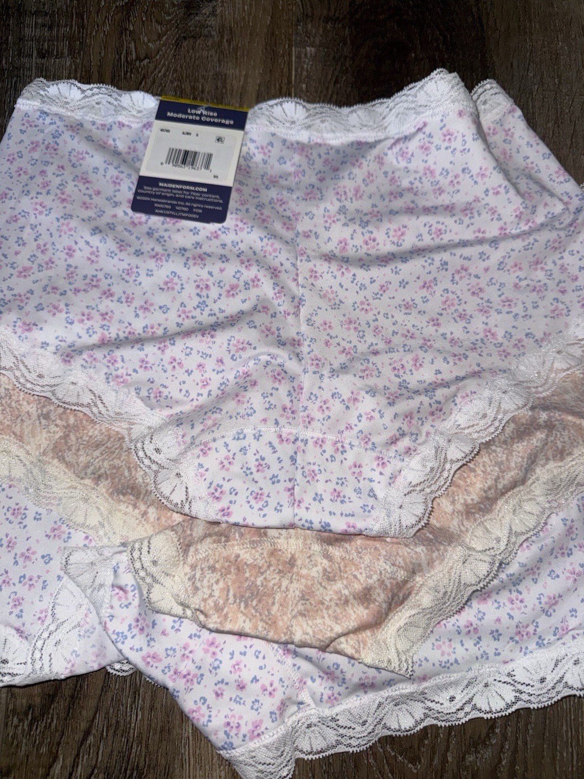 Maidenform 3-Pair Women’s Boyshort Underwear Polyester Blend Stretch (A) ~ M
