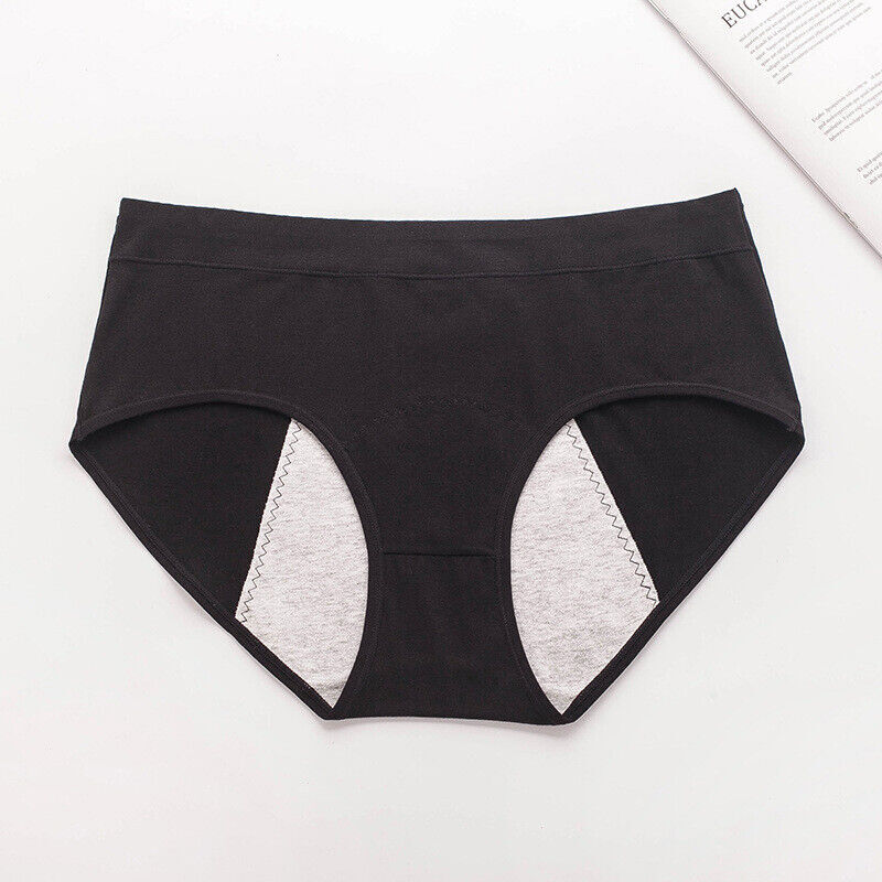 Women 6Pc Leakproof Underwear Incontinence Protective Discreet Leak Proof Pants