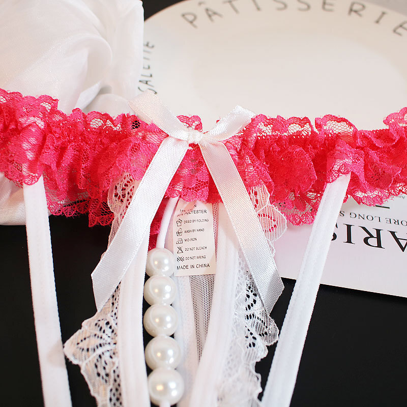 2 Pack Lot Sexy Womens Crotchles Panties G string Thong Underwear Lace Lingeries