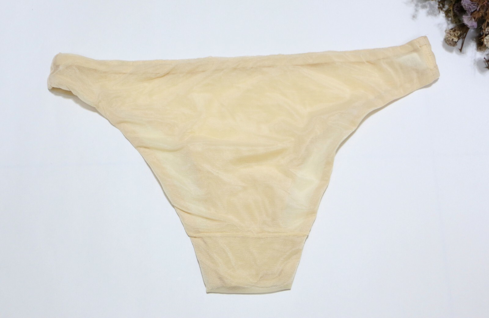4 Pack Women Sexy Briefs Solid Mesh High Cut underwear Bikini Panties S-M-L-XL