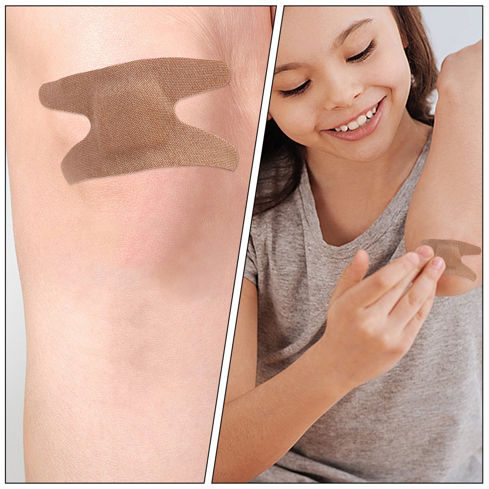 50Pcs Reusable Fabric Adhesive Bandages Breathable Waterproof Joint Wound Care