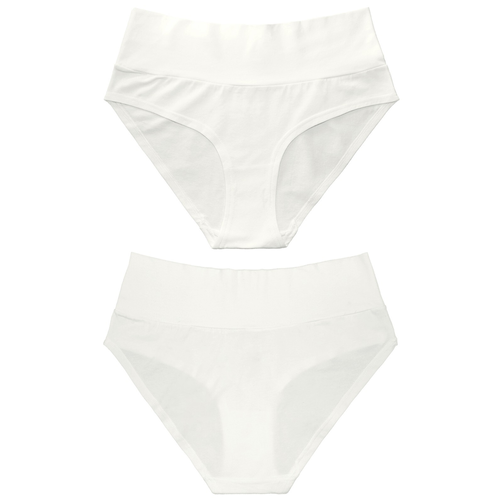 Curve Muse Women’s 100% Cotton Bikini Briefs Panties Underwear 6 Pack