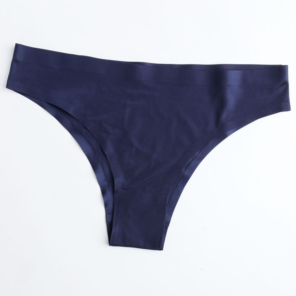 Women Ice Silk G-string Briefs Panties Seamless Thongs Underwear Lingerie Plus