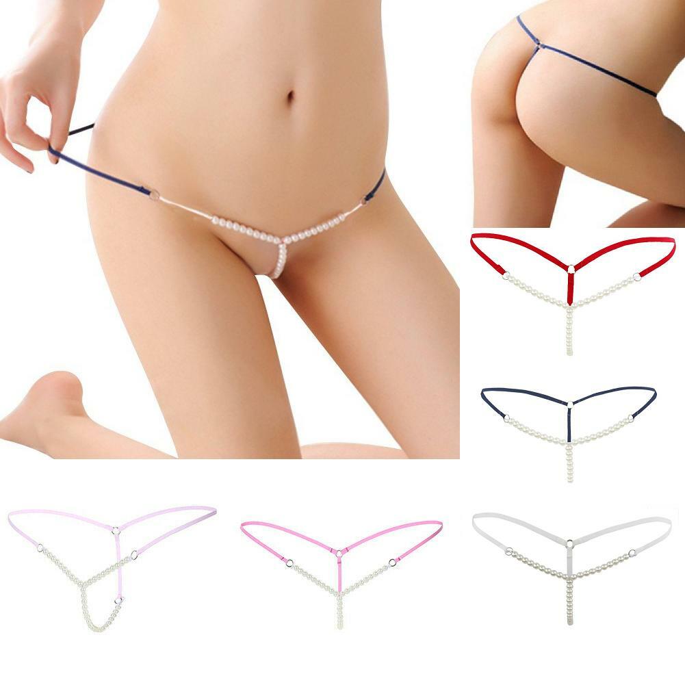 ☆USA☆ Sexy Women Lace Thong G-string Panties Lingerie Underwear Crotchles T-back