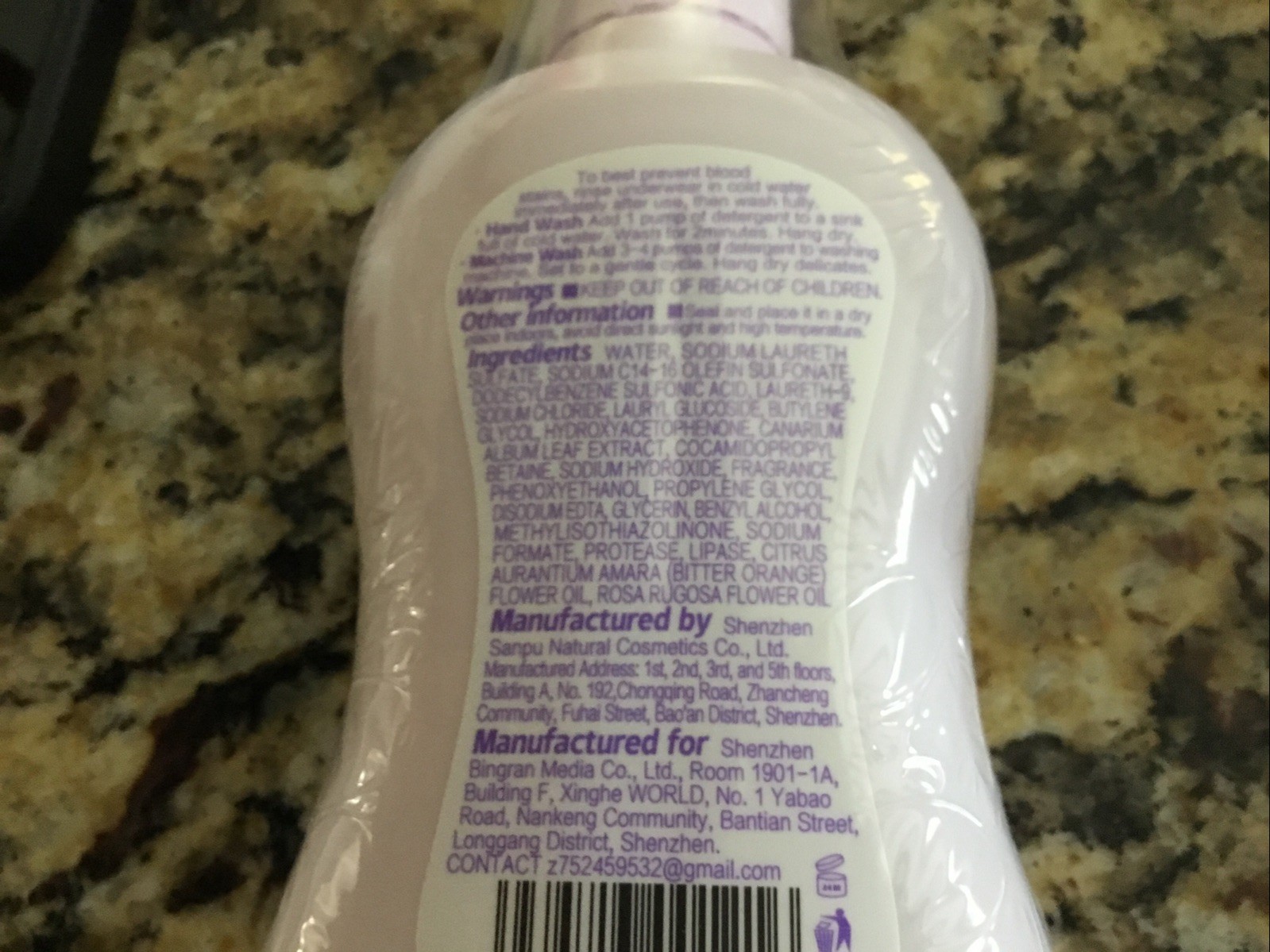 Herbal Compound Multi-Purpose Enzyme Cleaner – 7.44 Fl Oz New For Underwear’s