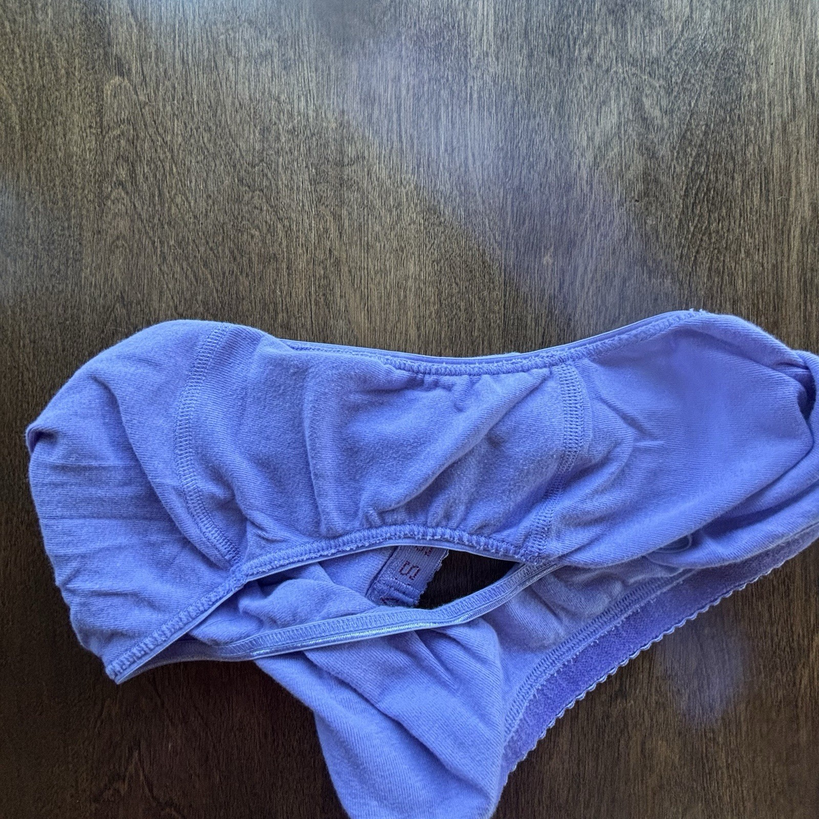 Vintage Victoria’s Secret 100% Cotton Brief Panty Purple Large 12/03 – NWOT
