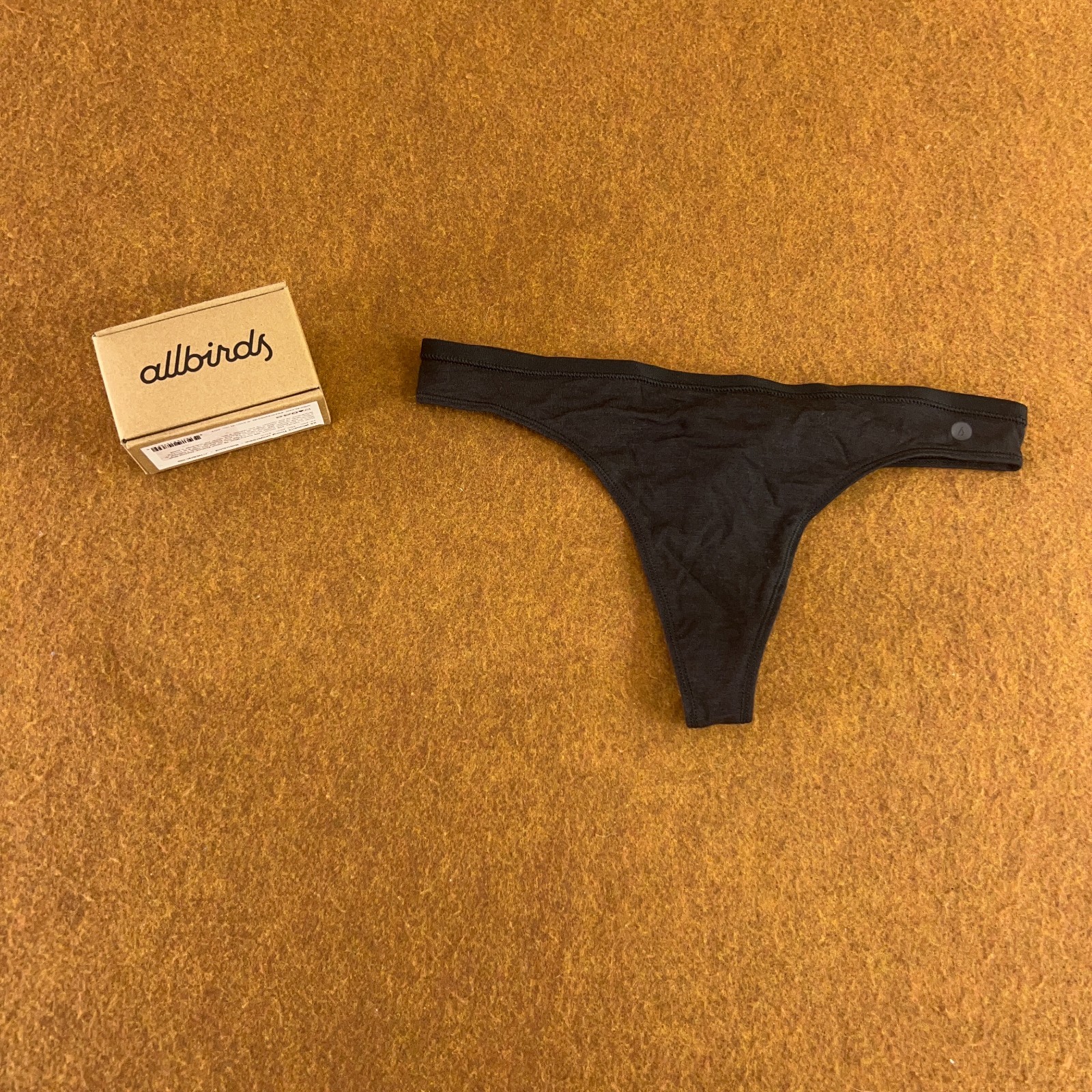 Allbirds Womens Size XS Raincloud Gray Trino Thong Panty NWT