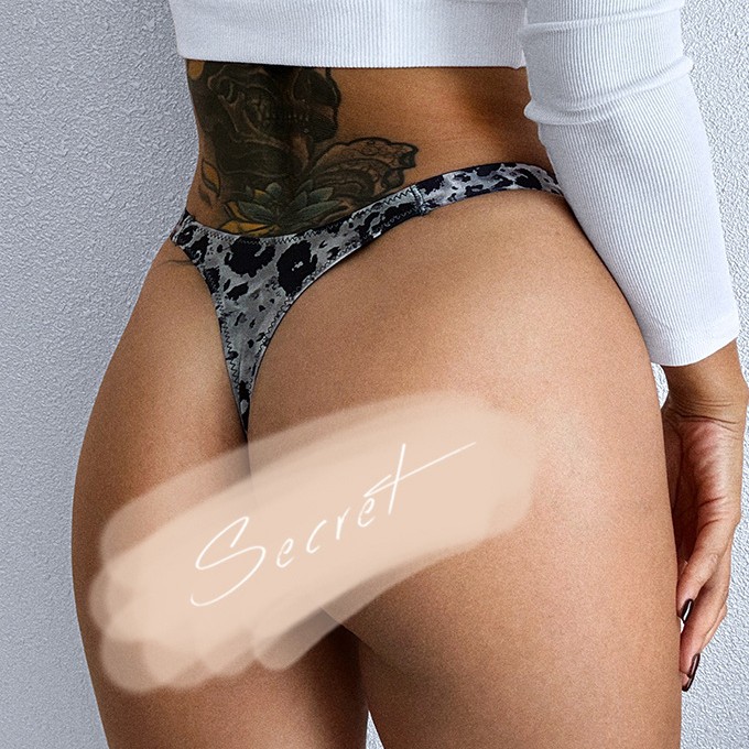 Pack Of 3 Sexy Womens Cotton Panties Thongs Briefs Low Rise Underwear Lingeries