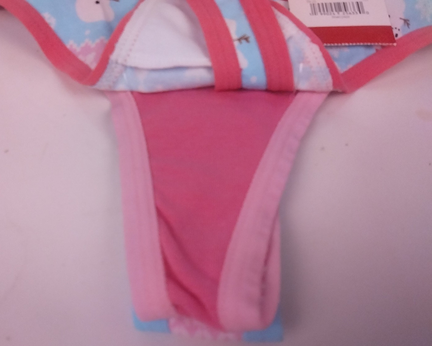 Holiday Time 3 Pack Ladies Christmas Thongs Size L(12-14) – New. (64)