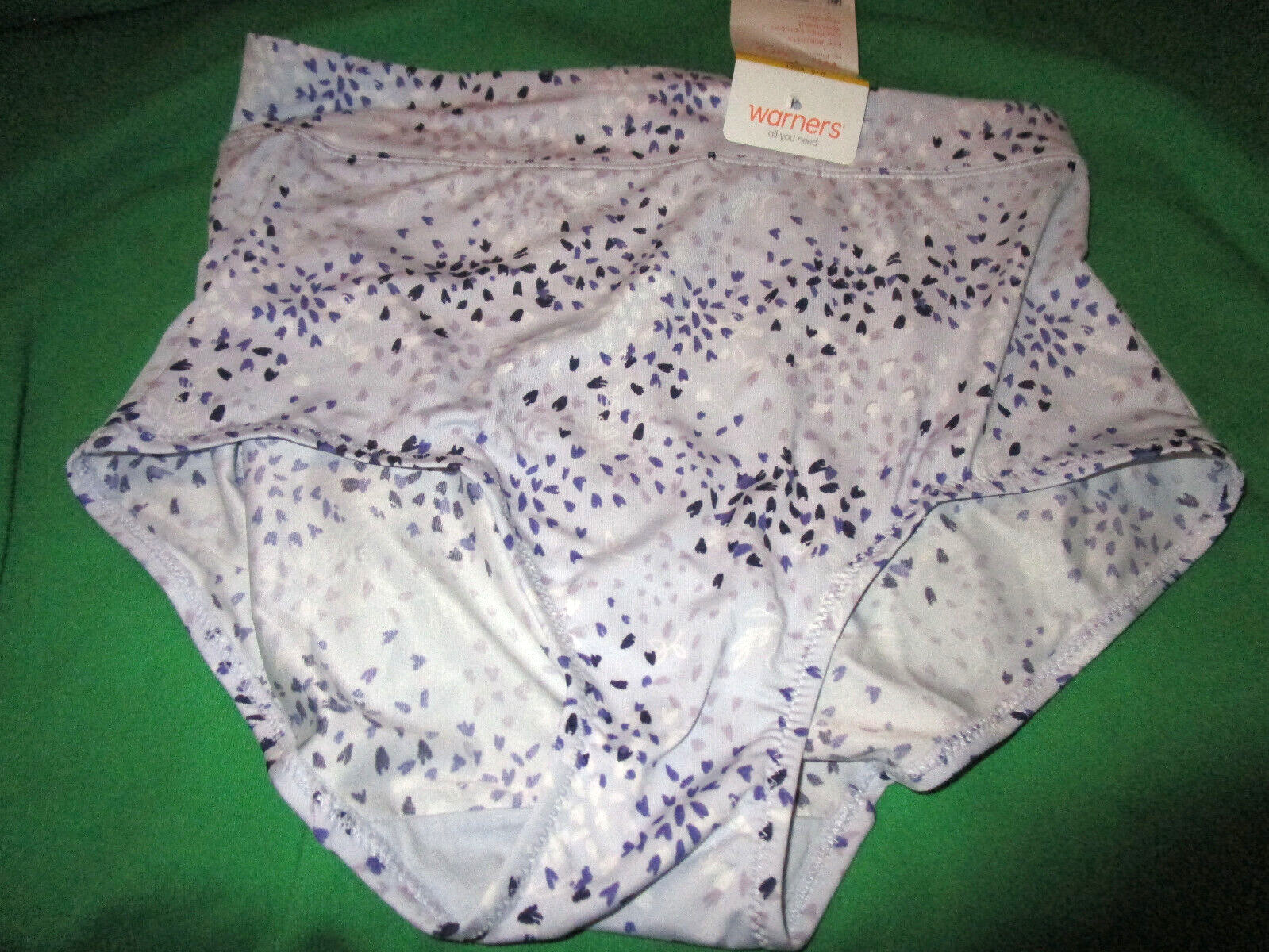 NWT Warners NO PINCH BRIEFS PANTIES 05738 LAVENDER M/6 MEDIUM (WW5)