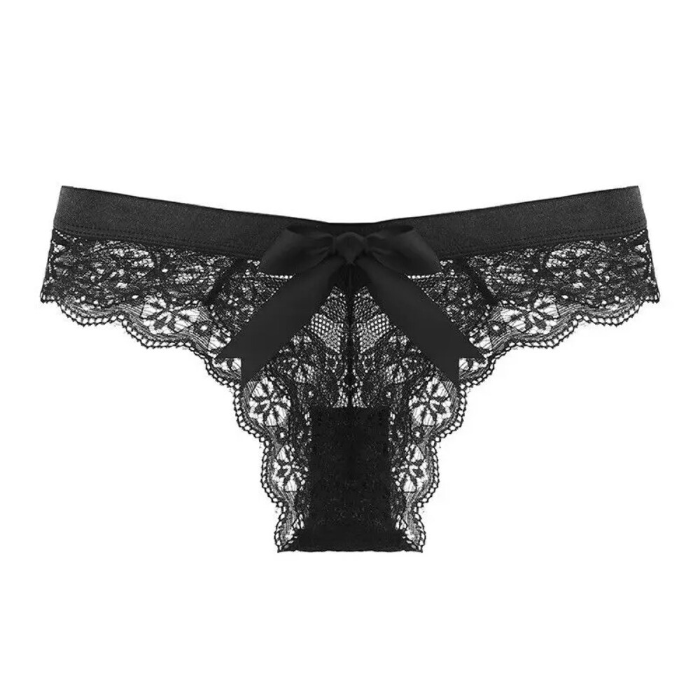 Wearable Wireless Waterproof Vibrating Panties for Women Toys Black Underwear