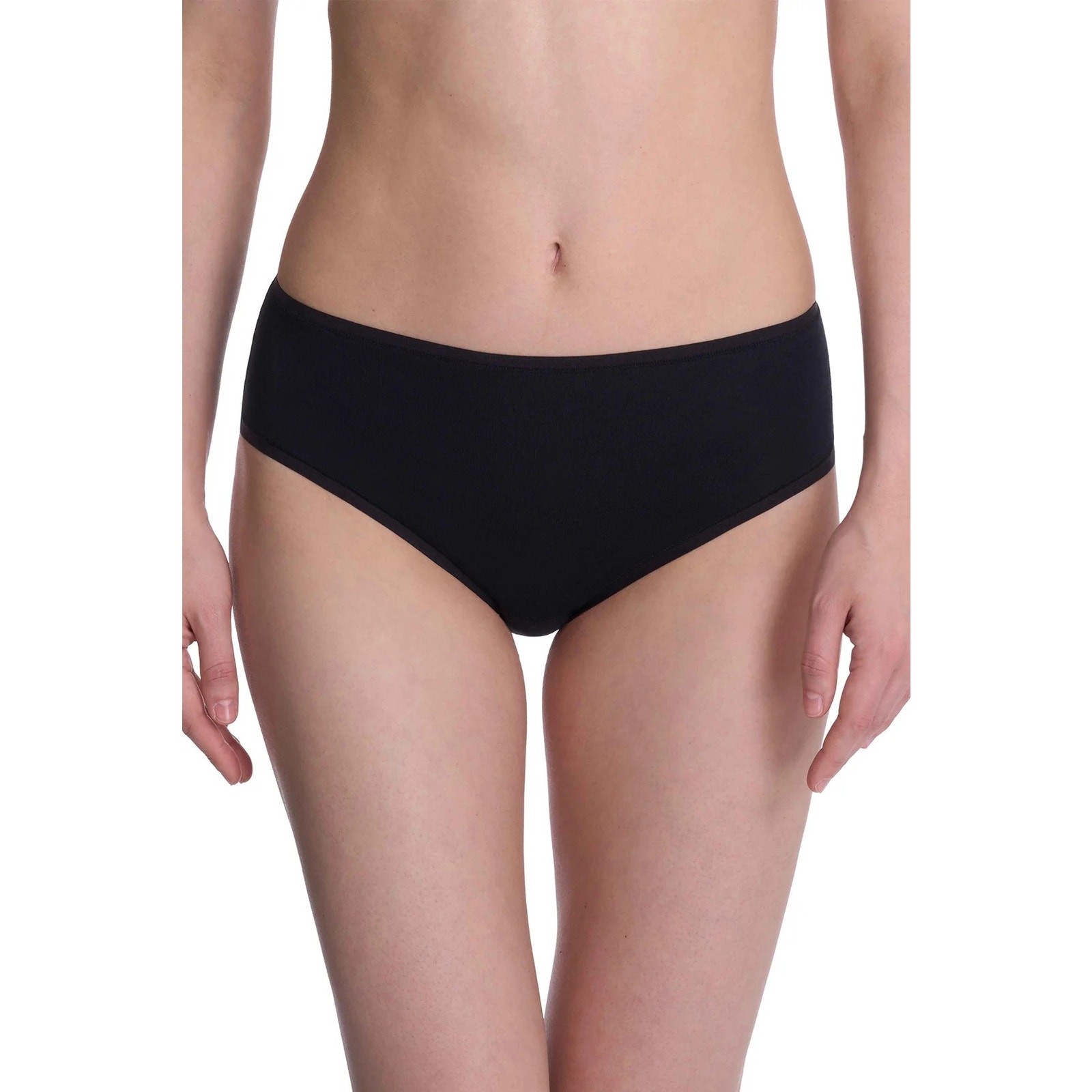 Natori Women’s XL Black Cafe 3 Pack Bliss Bare Cotton Hipster Panties R2-2