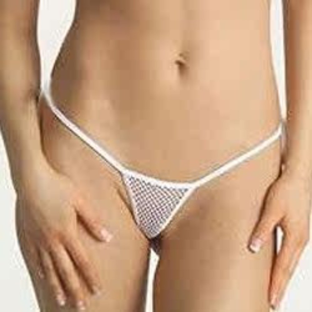 Women’s Sexy Mesh Thong G String Thin Strap One Size Bikini Sets G String