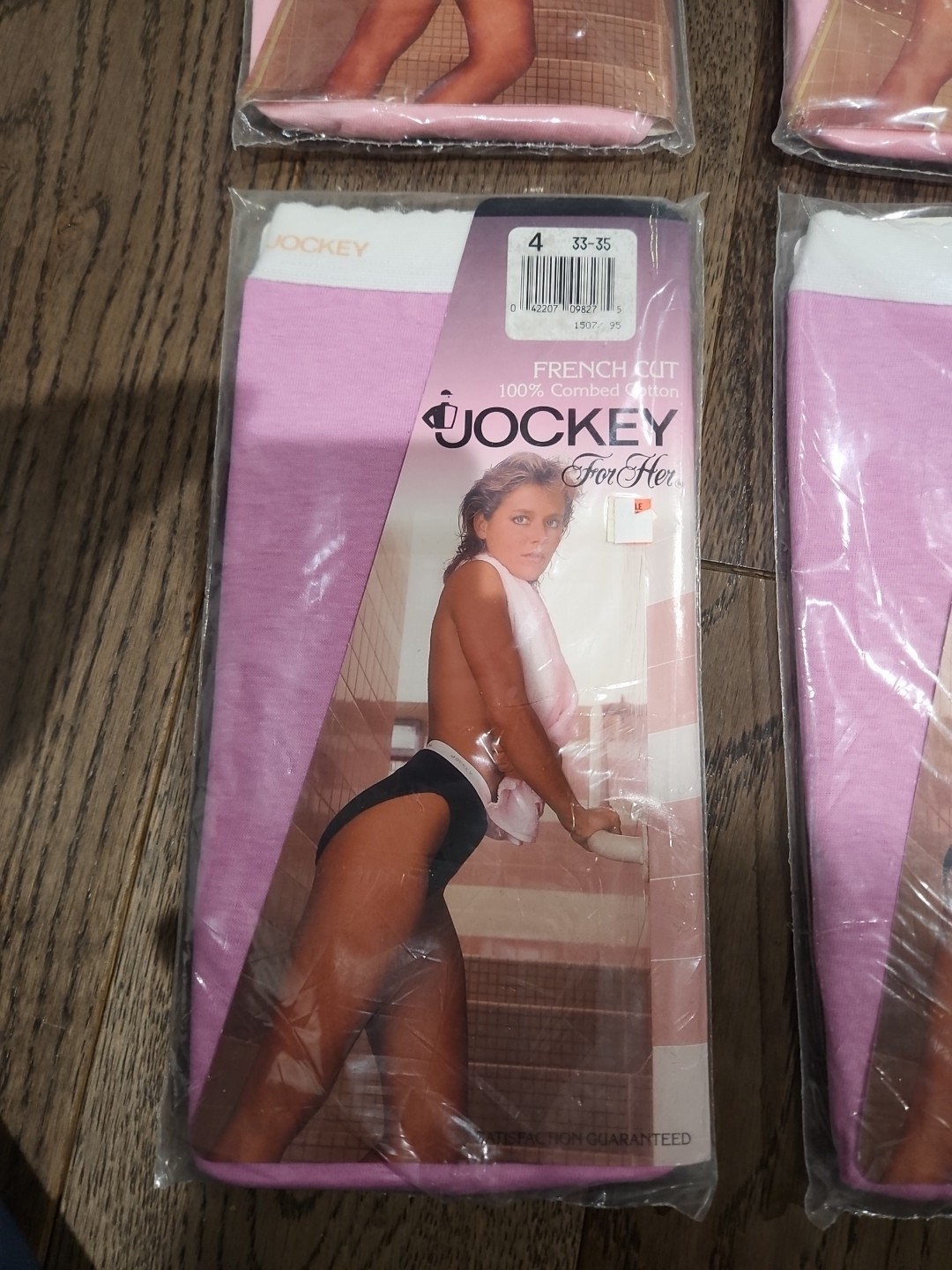 1988 vintage rare htf french cut jockey for her 100% combed cotton underwear