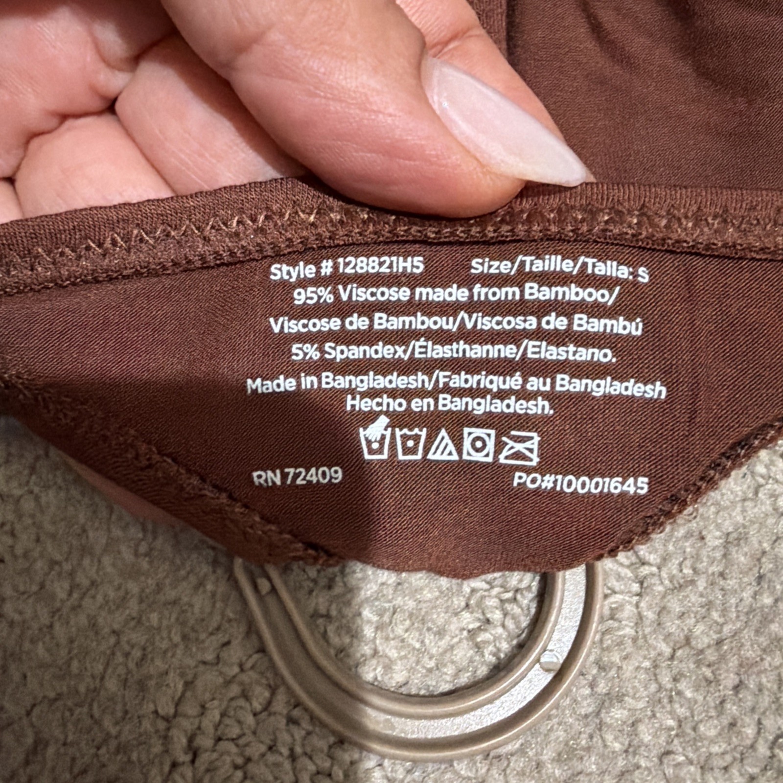 Rene Rofe 5pk Multicolor Buttery Soft Bamboo Thongs Underwear. Sz S. NWT!!!