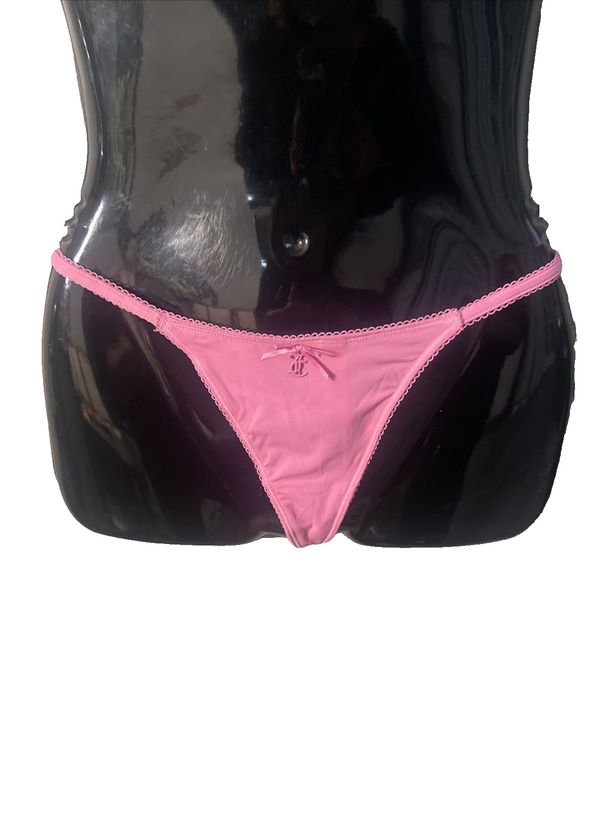 Juicy Couture String Thong Panty Sissy Underwear Pink Womens Size Medium