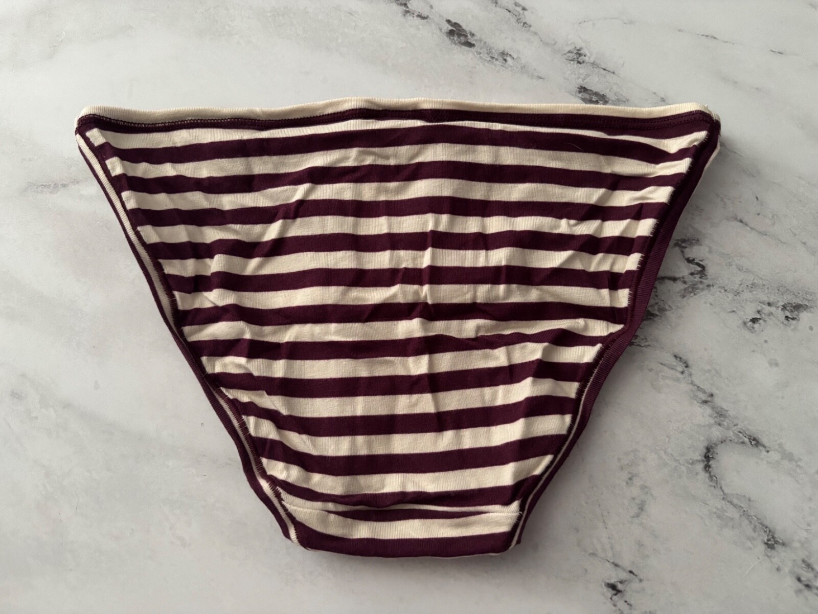 PINK Victoria’s Secret String Bikini Panty Striped Dog M L XL 2XL