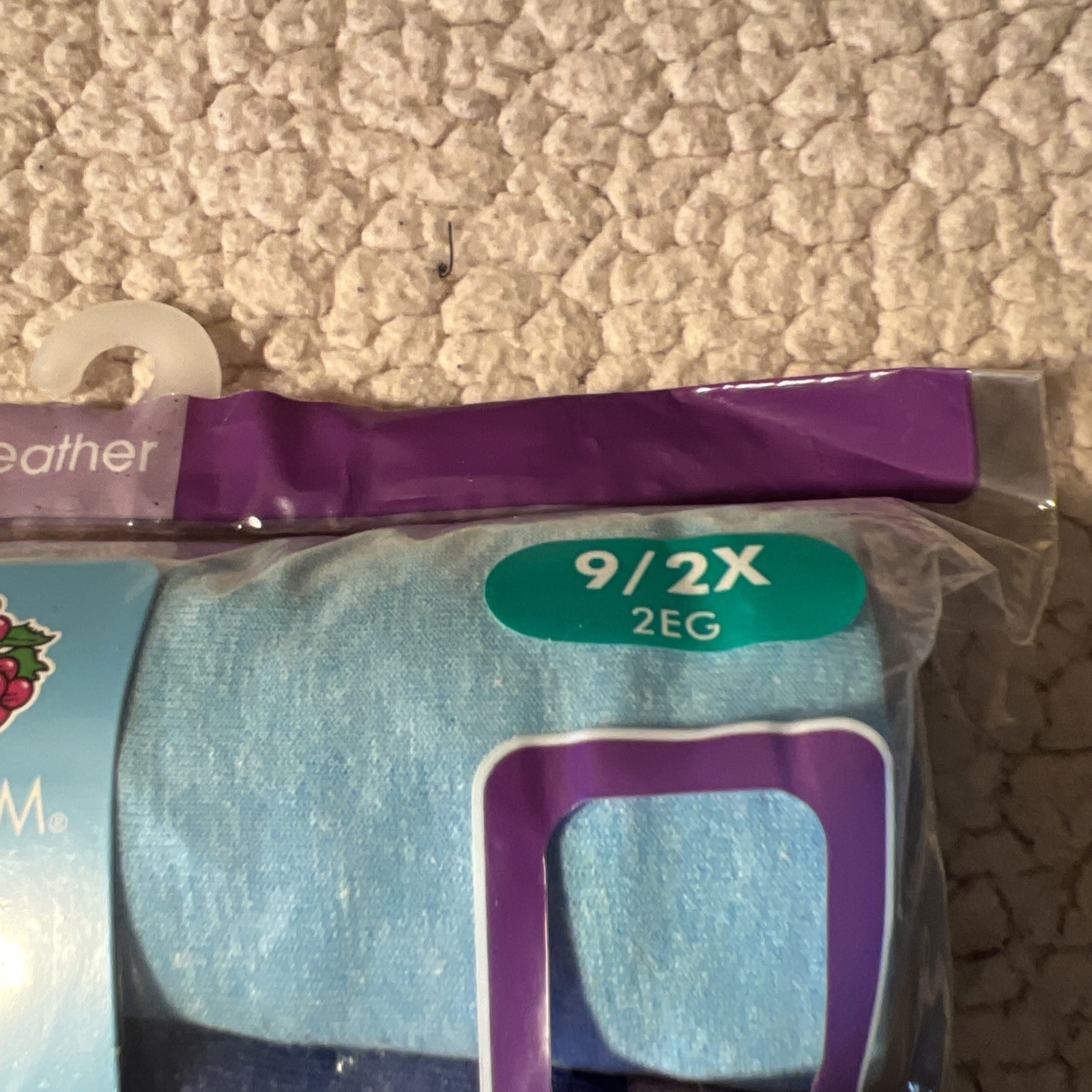 Fruit of the loom Heather six briefs best fit guarantee No Ride Waist Band 9/2x