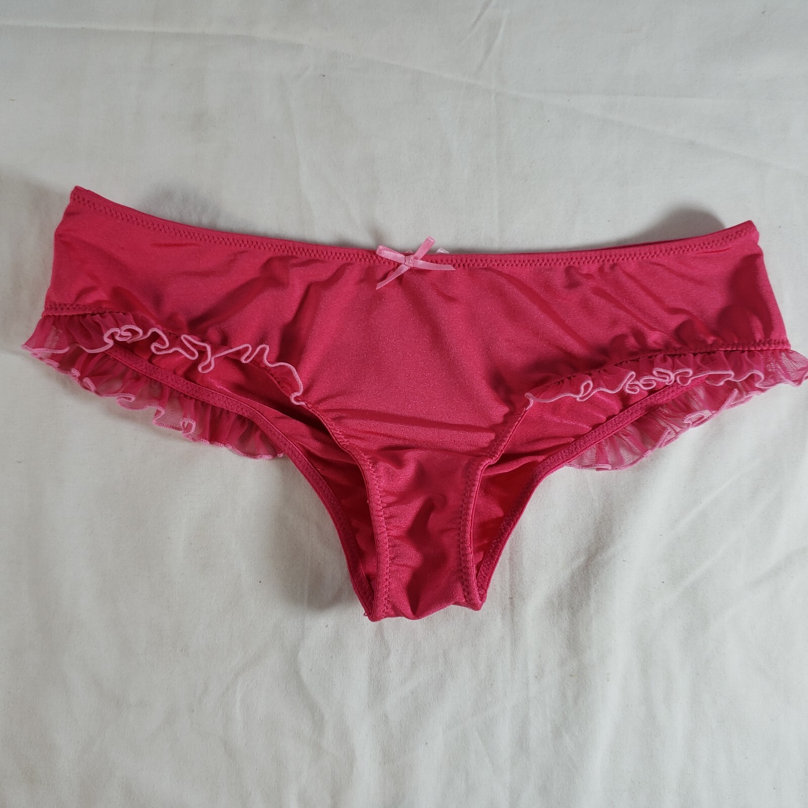 Victoria’s Secret Sexy Little Things Satin Cheeky Small Blushing Bride Pink