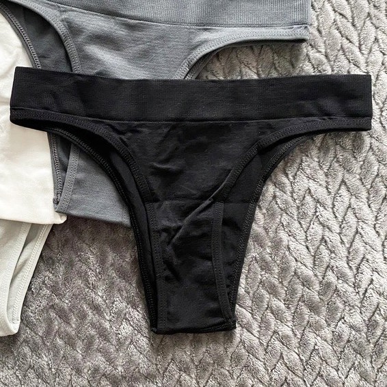 6 Pack Lot Sexy Ladies Womens Panties Briefs High Leg Bikini Underwear Lingeries