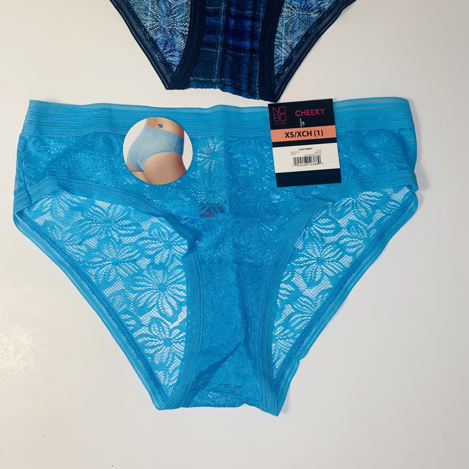 Lace CHEEKY Sexy Panties XS Sz 1 Underwear Lot of 4 No Boundaries NOBO NEW