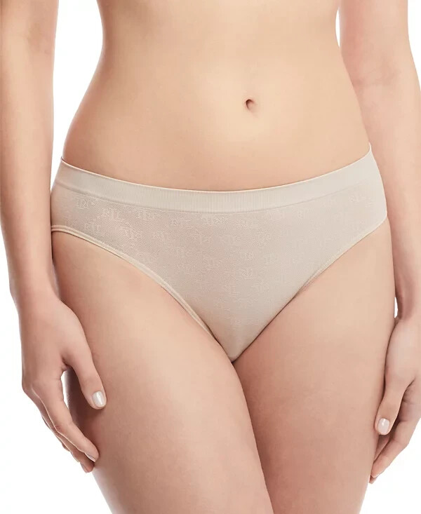 Ralph Lauren Women’s Sz XXL Monogram Mesh Jacquard Bikini Brief Underwear 4L0048